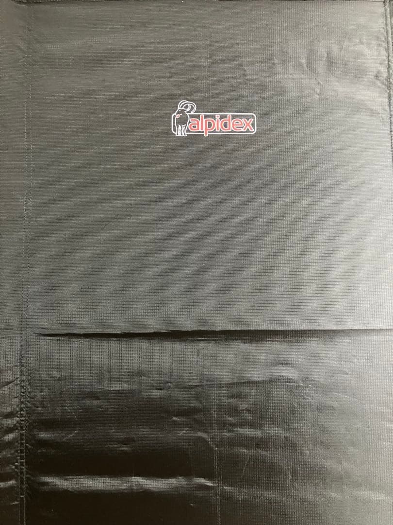 alpideX コット 赤/黒 収納バッグ付き