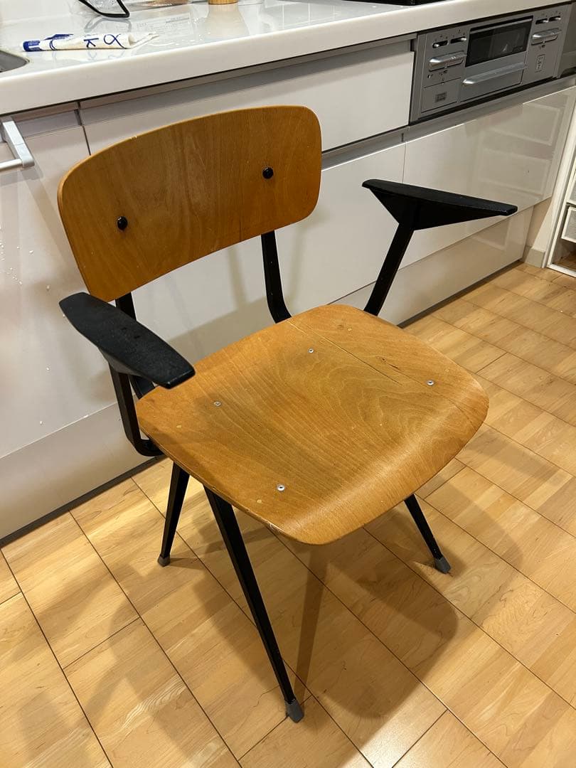 スクールチェア　アームチェア　ミッドセンチュリー