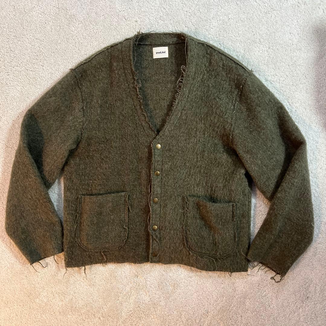 トップス greatLAnd Grungeman Cardigan Jacket