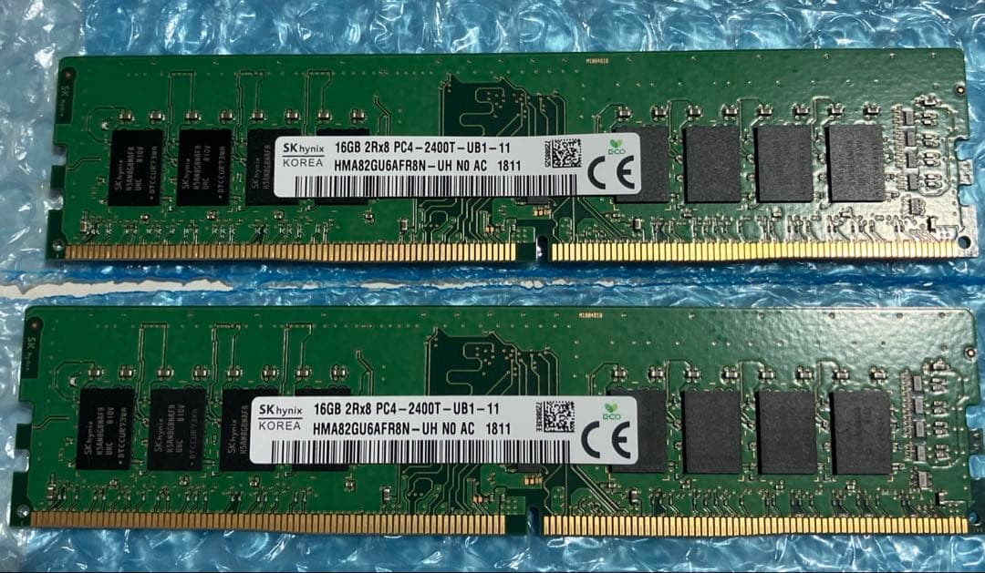 DDR4 2400 16GB×2 32GB セット