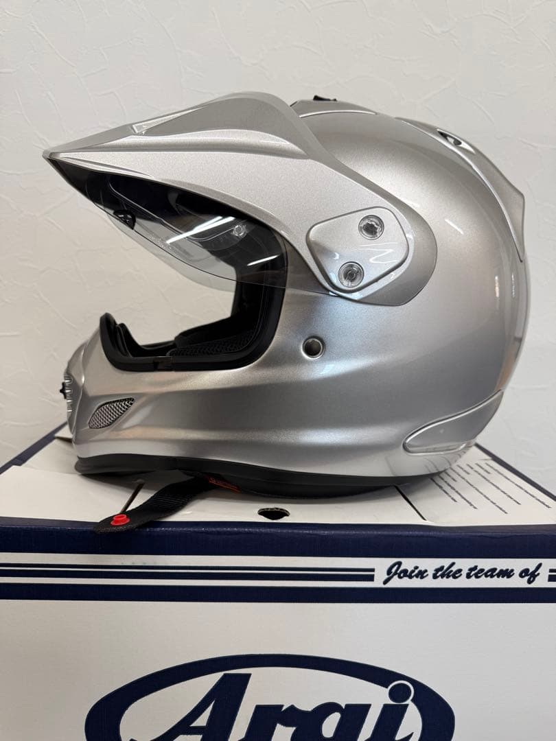 Arai TOUR-CROSS 3（ツアークロス3）アルミナシルバー