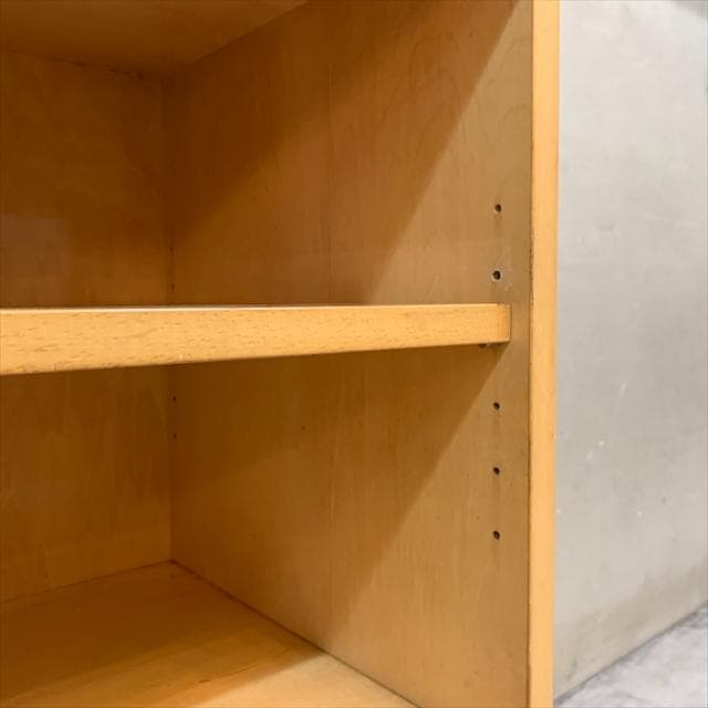 ヴィンテージのナチュラルサイドキャビネット