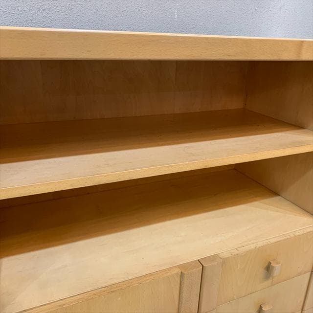 ヴィンテージのナチュラルサイドキャビネット