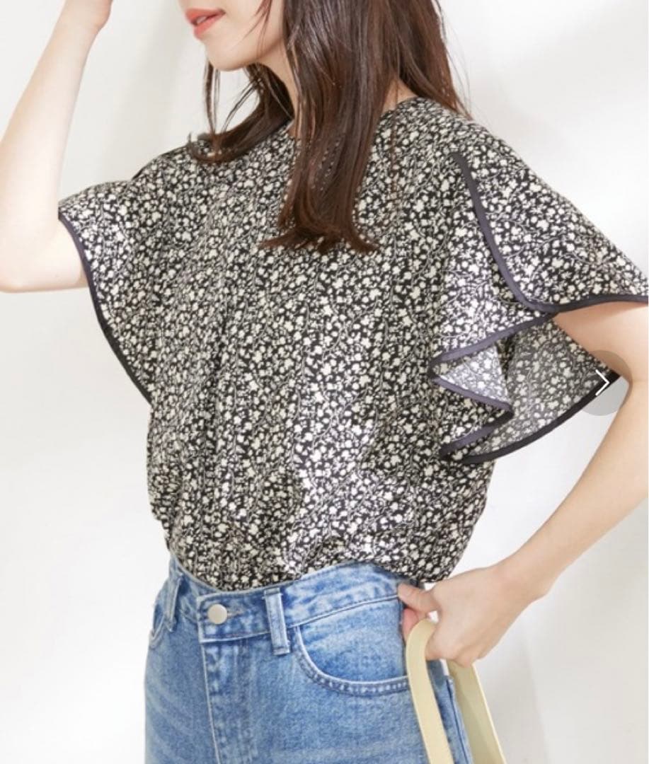 レディースまとめ売り　大人フェミニン　ブルー　花柄