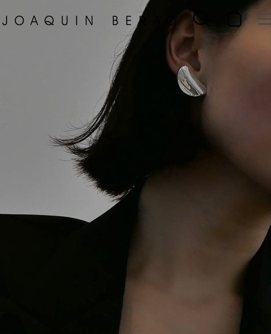 ホアキンベラオ　ピアス　Earrings LINEA Silver 11