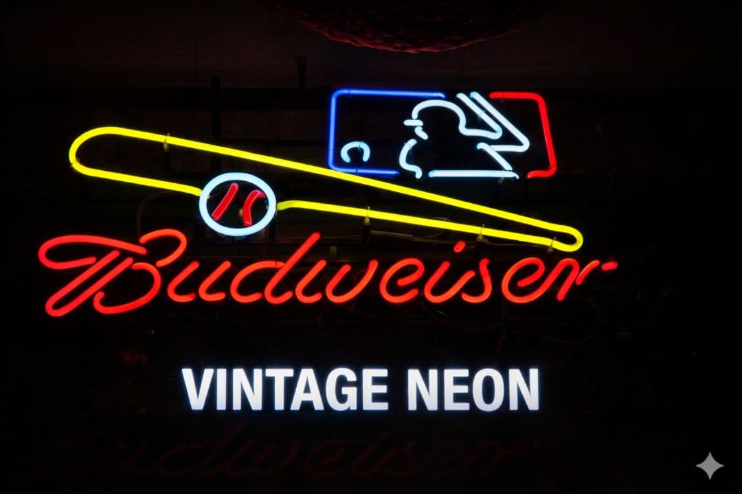 Budweiser ビンテージネオンサイン