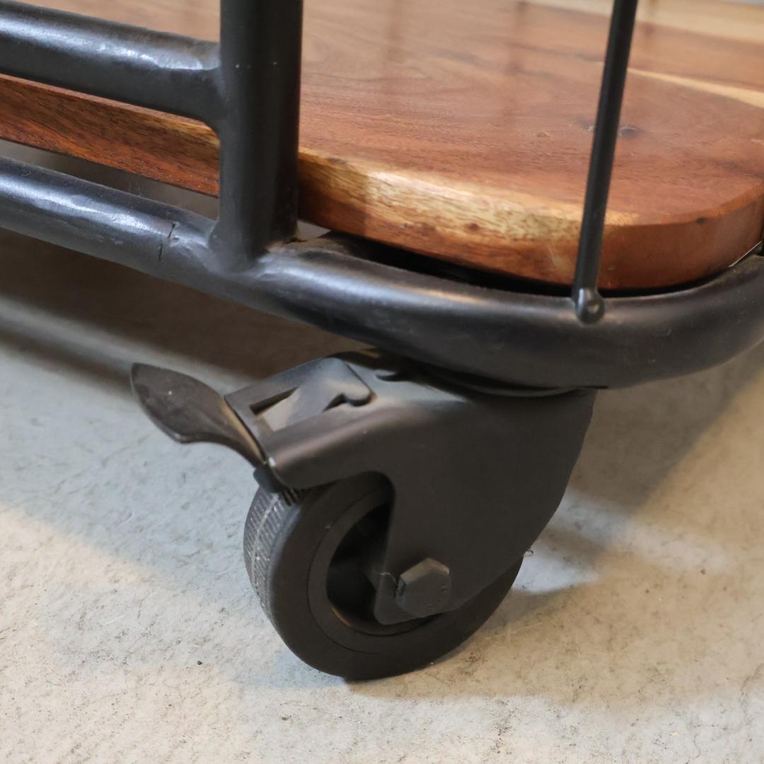 SPICE OF LIFE 5段ワゴンラック ブルックリンスタイル シェルフ