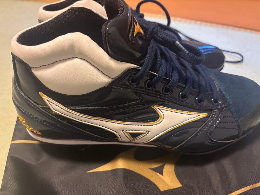 Mizuno pro ネイビー オーダースパイク 26センチ