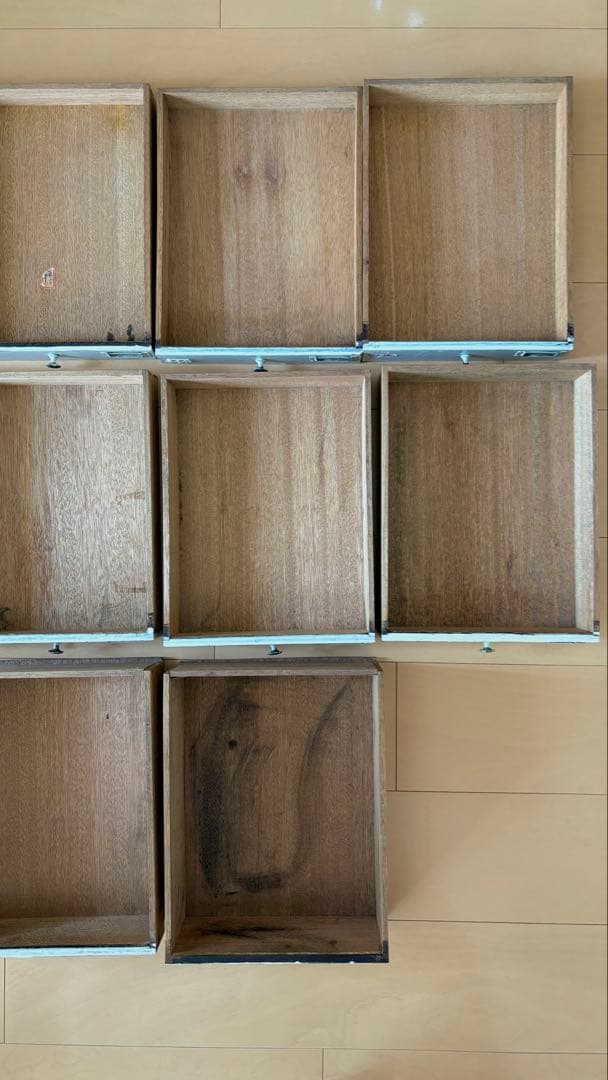 昭和レトロ ホワイト小引出し10段