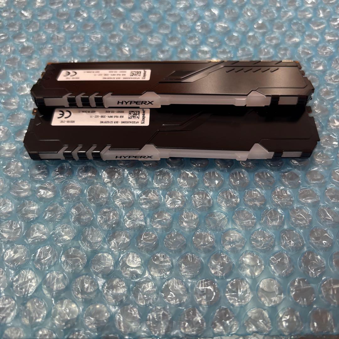 ⑤Kingston HyperX FURY DDR4 3200 8GB ×2