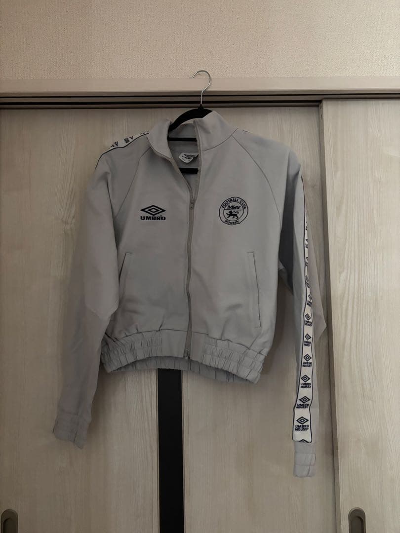 moussy Umbro グレー ジャケット トラックパンツ セット