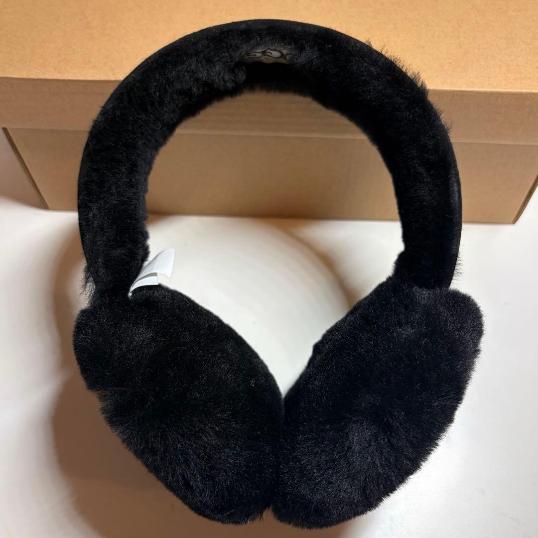 UGG アグ イヤーマフ ブラック ムートン耳あて