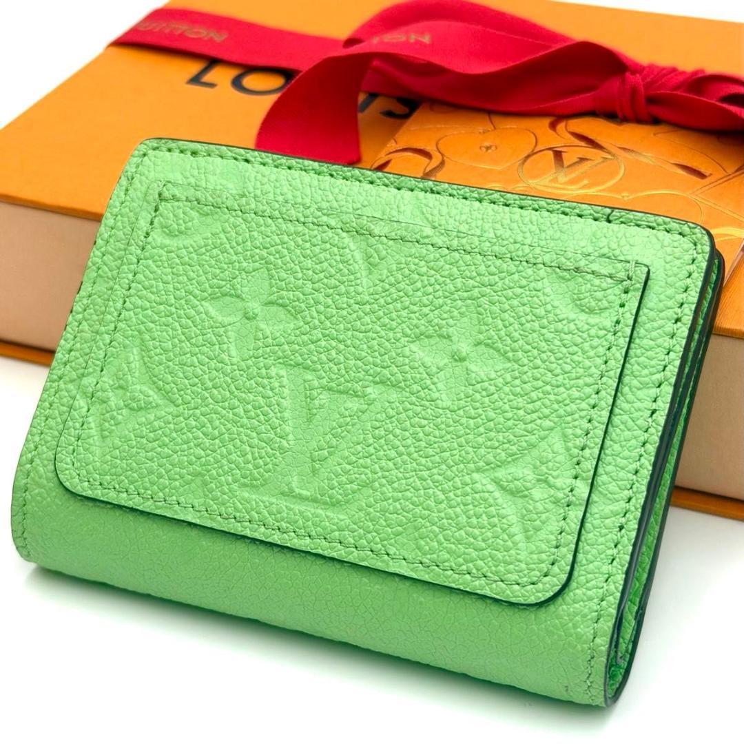 ◆美品◆ ヴィトン モノグラム アンプラント クレア 二つ折り財布 M82049