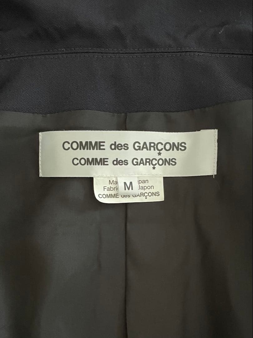 【コムデギャルソンコムデギャルソン】ステンカラーコート　AD2018