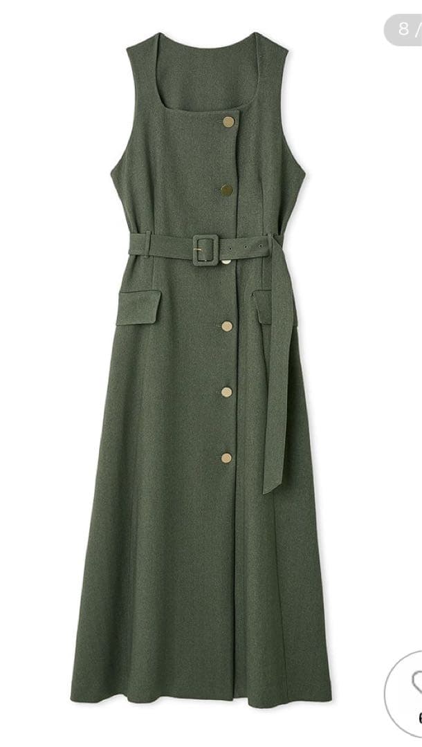 FRAY I.D ダブルヘリンボーンジレワンピース