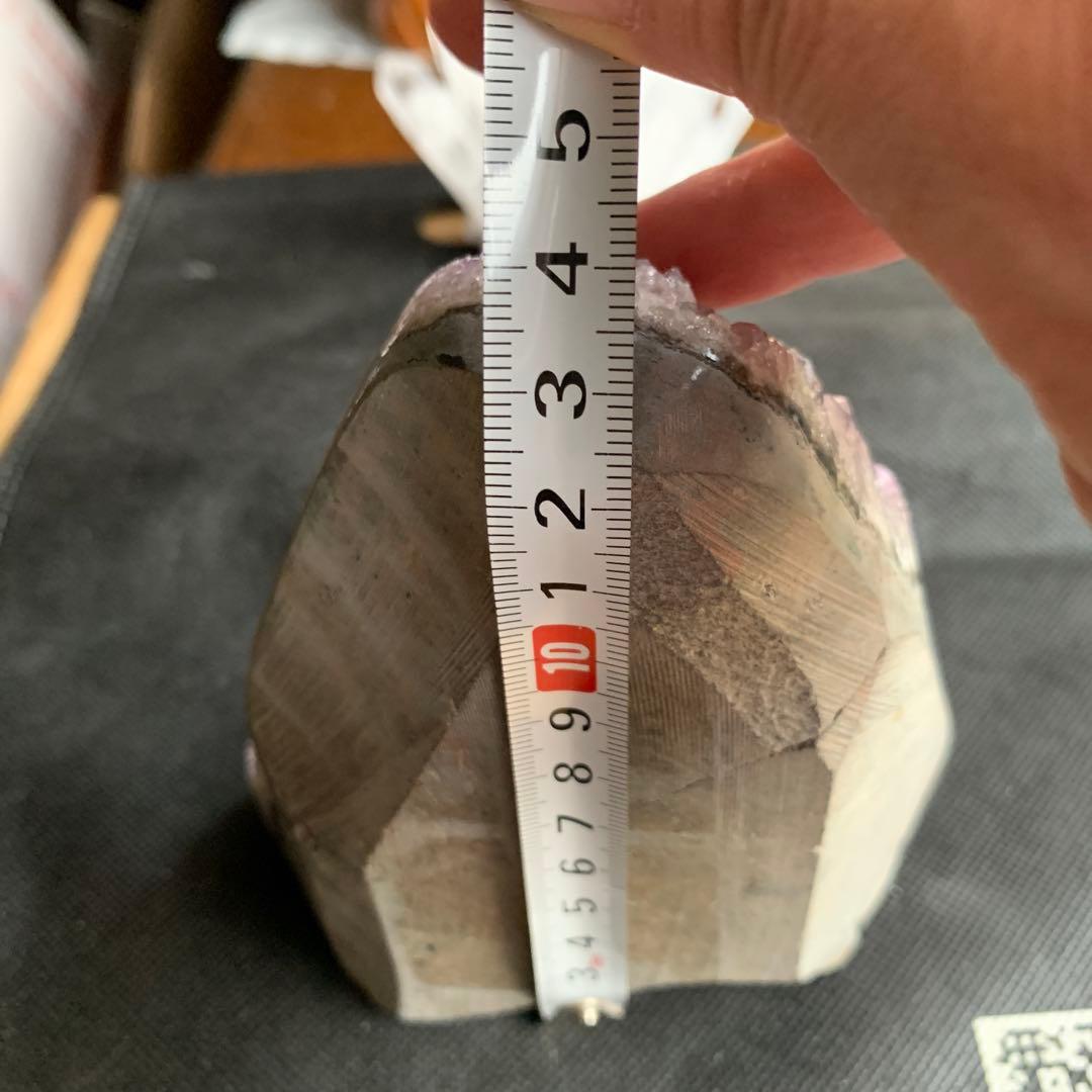 アメジストドーム約1.26kg アメジストクラスター　ジオード　セール価格特価！