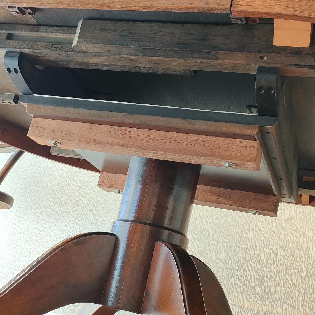 ヴィンテージ　伸長式テーブル　ダイニングテーブル　エクステンション