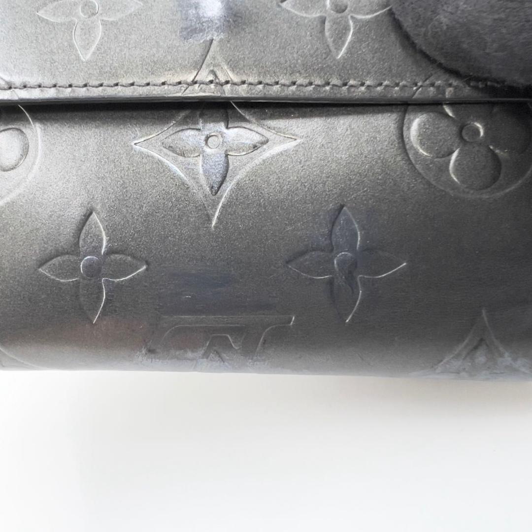 LOUIS VUITTON Wホック折り財布 モノグラム エクリプス