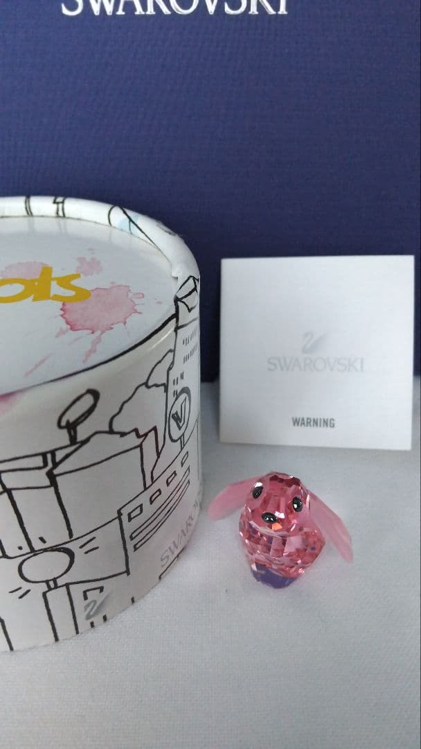 【レアー、スワロフスキー置物】ラブロッツ、シリーズ