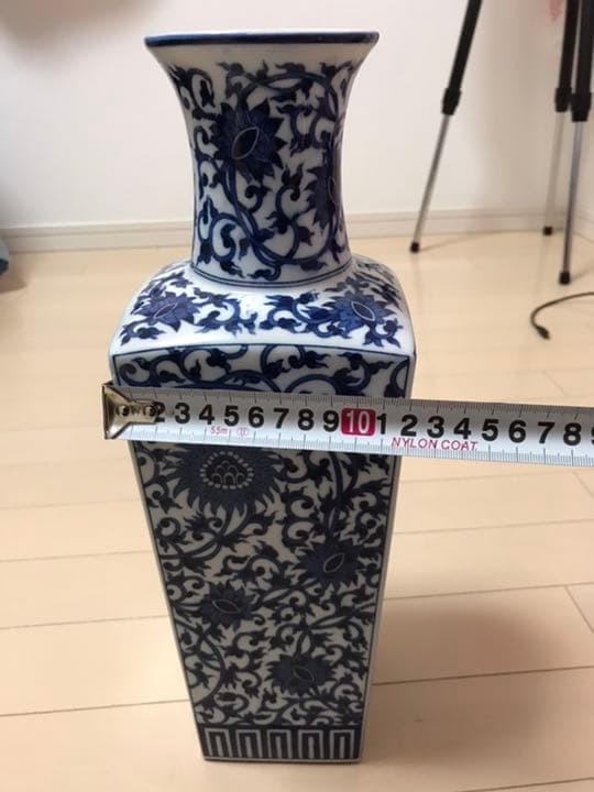 大明成化年製　染付花瓶　時代保証 絶品