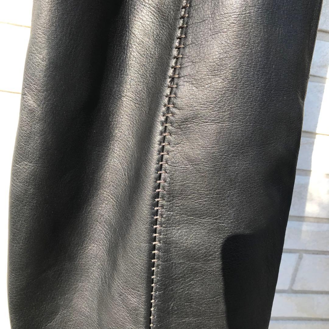 リップヴァンウィンクル　レザーパンツ　M　牛革　rw-412