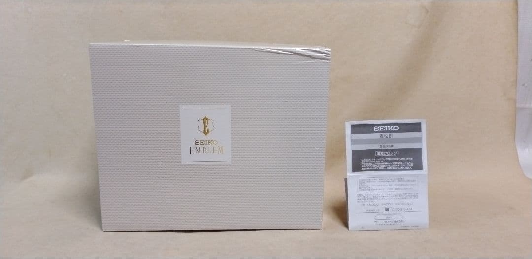 セイコー 電波クロック 置時計 HW566B