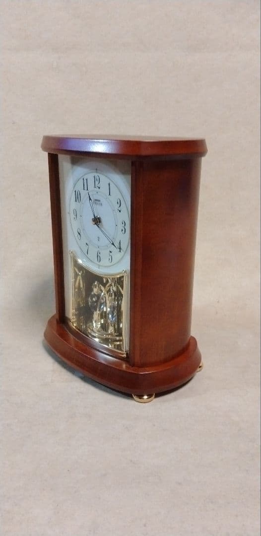 セイコー 電波クロック 置時計 HW566B