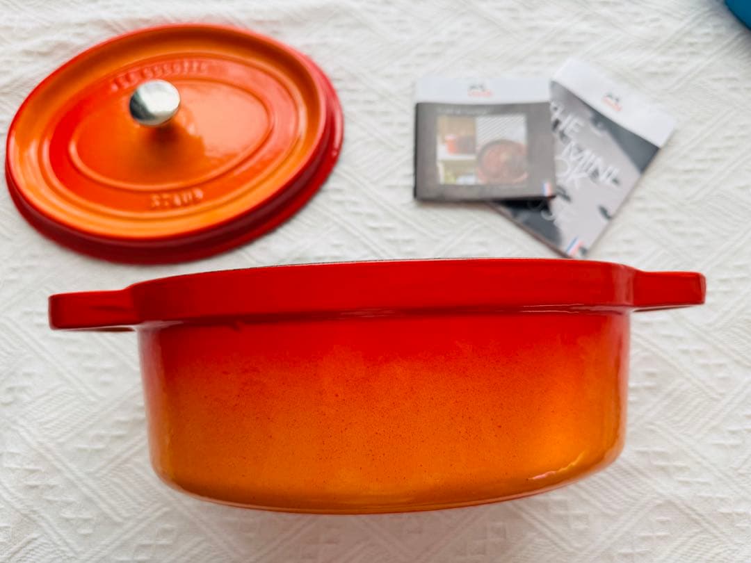 staub ストウブ 27cm グラデーションオレンジ