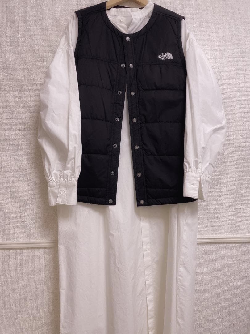 美品★ザ ノースフェイス Meadow Warm Vest ベスト ブラック S