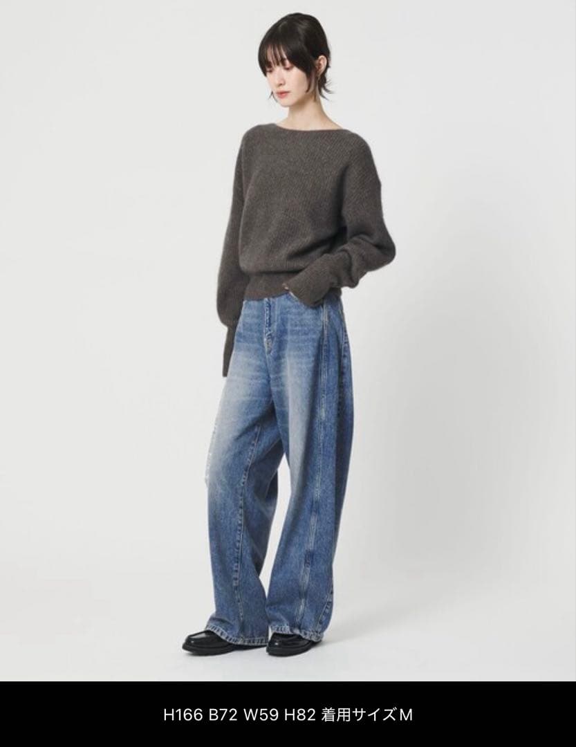 BEAUTY&YOUTH UNITEDARROWS コットンデニムカーブパンツ