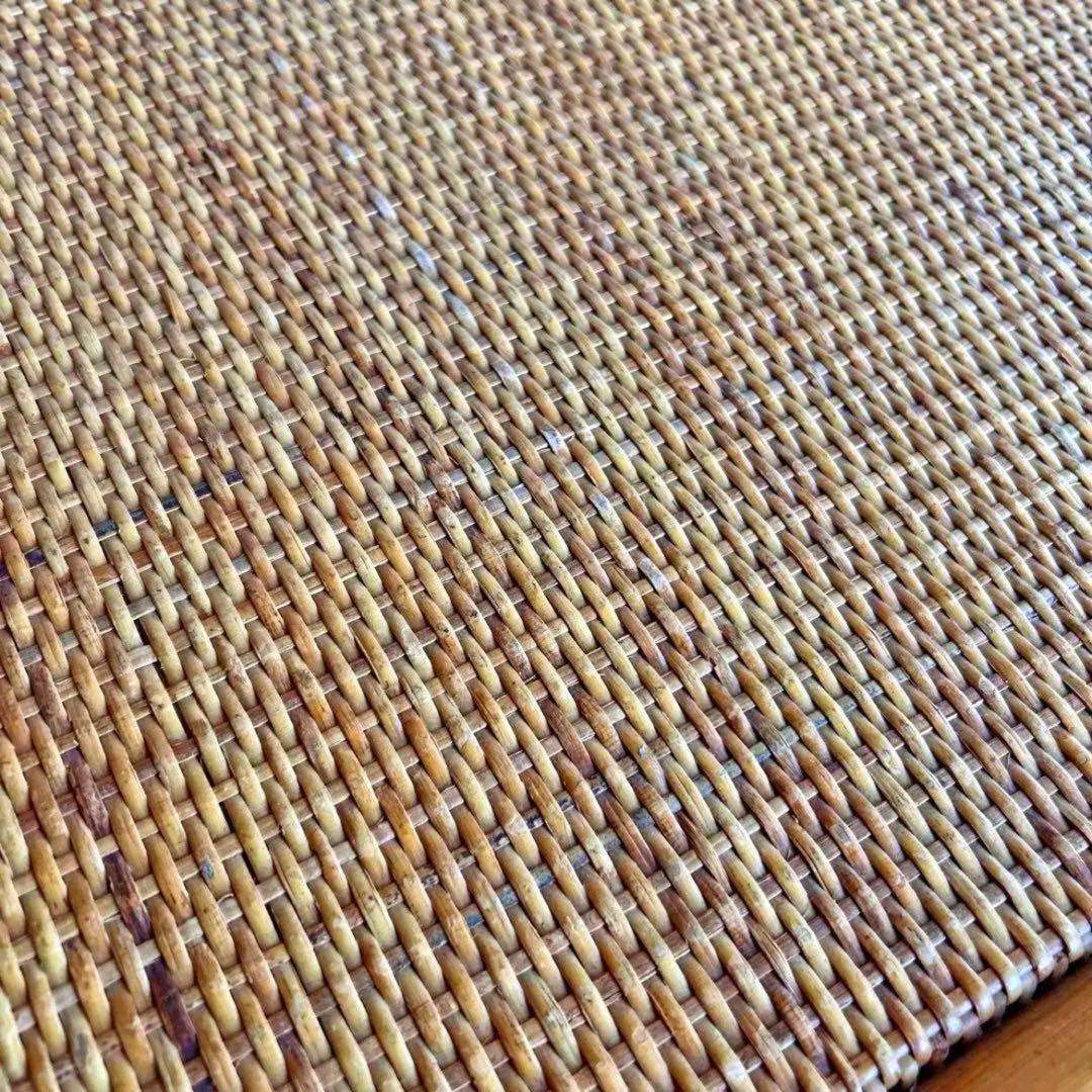 ラタン 籐　ベンチ収納ボックス