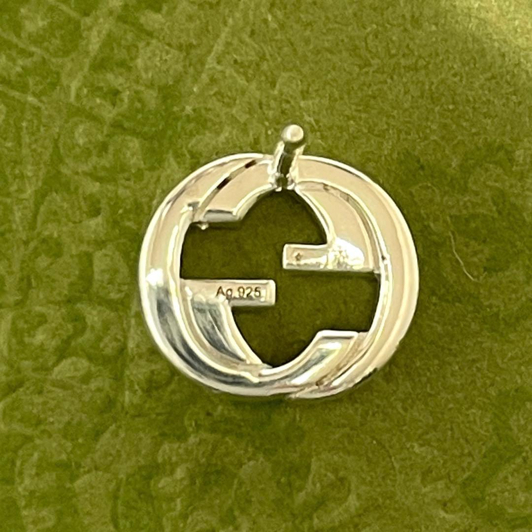 【極美品】グッチ　インターロッキングGピアス片耳 メンズ/レディース　925