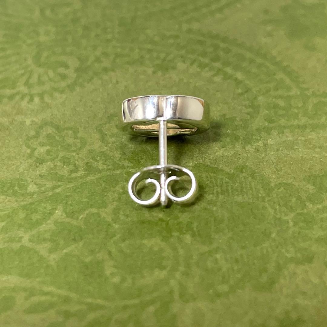 【極美品】グッチ　インターロッキングGピアス片耳 メンズ/レディース　925