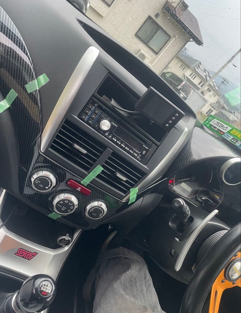 GR.GV.GHインプレッサ内装カーボン風パネル　grb gvb grf gvf