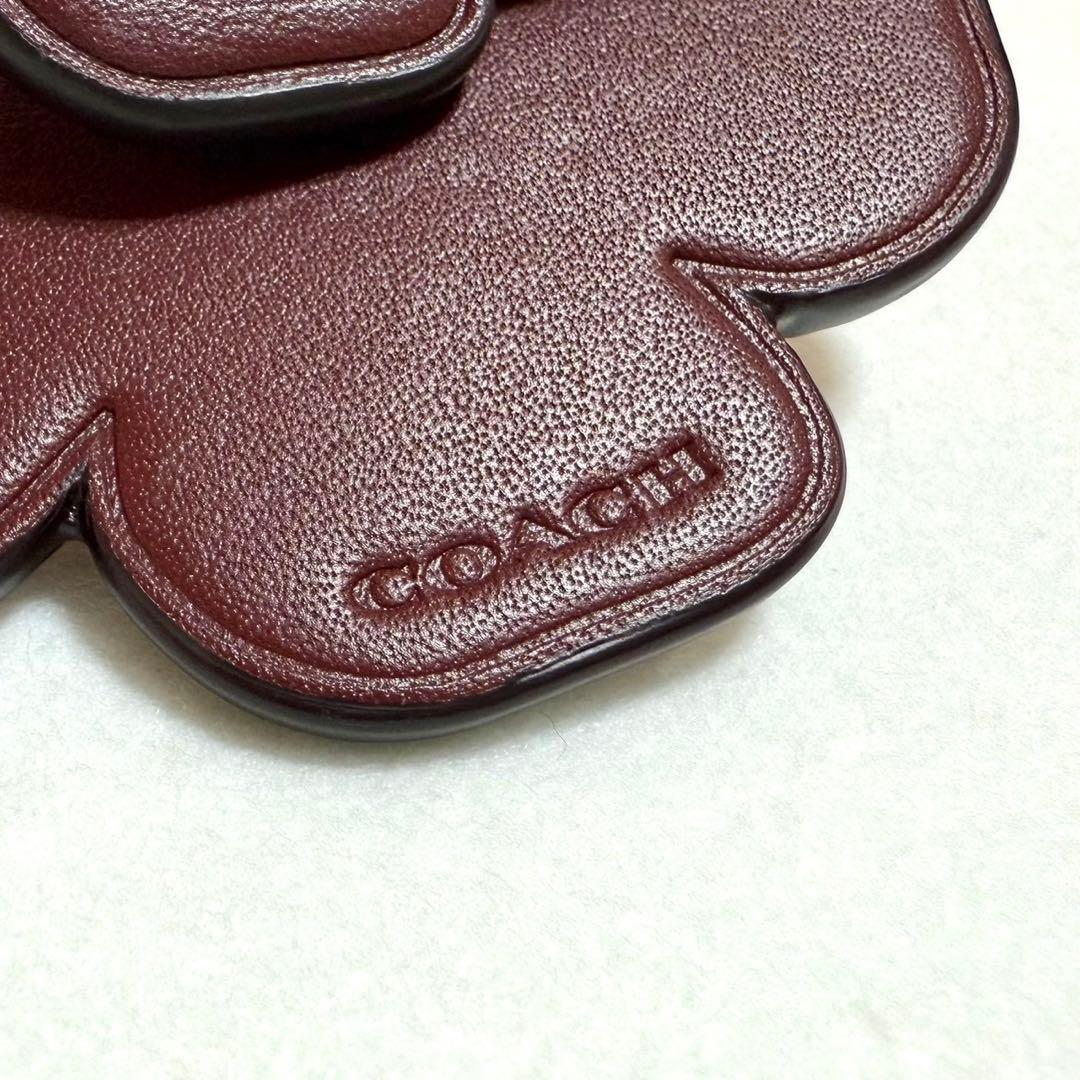 COACH コーチ ティーローズ バッグチャーム キーホルダー フラワー 花