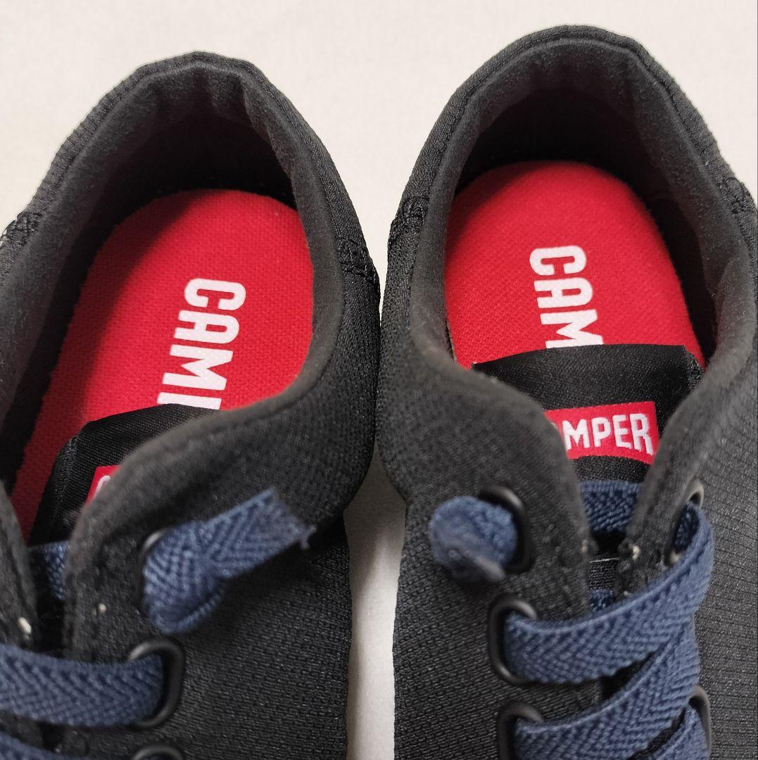 美品★CAMPER カンペール Peu Touring ペウ 軽量 黒 38
