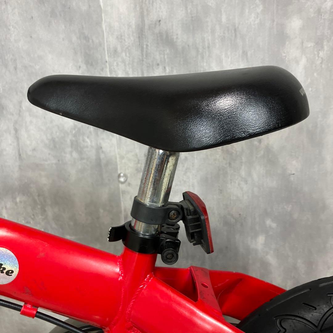 【美品】へんしんバイク 12インチ レッド　赤