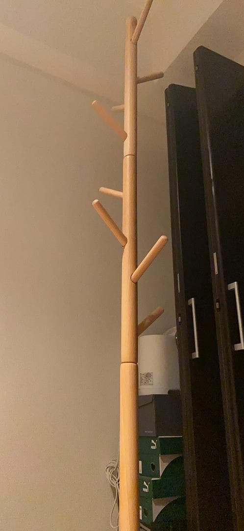 木製フリースタンディングハンガー