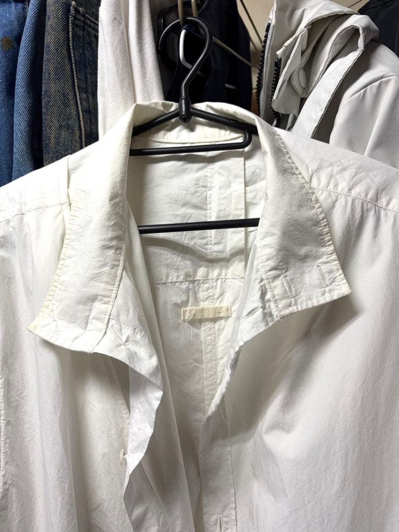 KHOKI 20ss ロングシャツ　エレクトリックシャツベスト