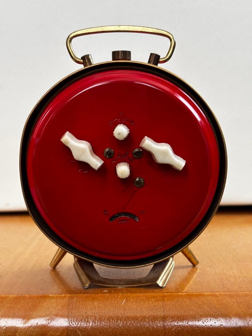 SEIKO CORONA 2 JEWELS ゼンマイ 置き時計 レトロ