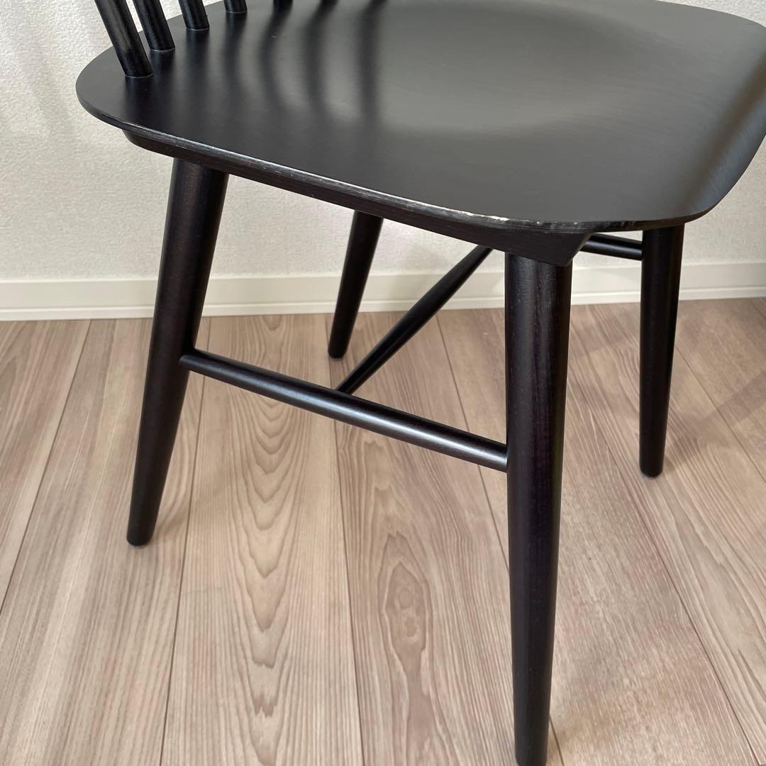 TON アイロニカチェア ブラック 2脚