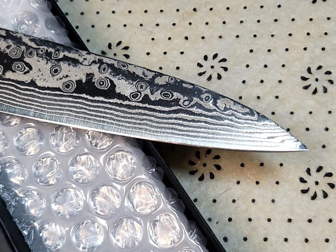 吉田刃物　ダマスカス　zdp189 ペティナイフ150mm