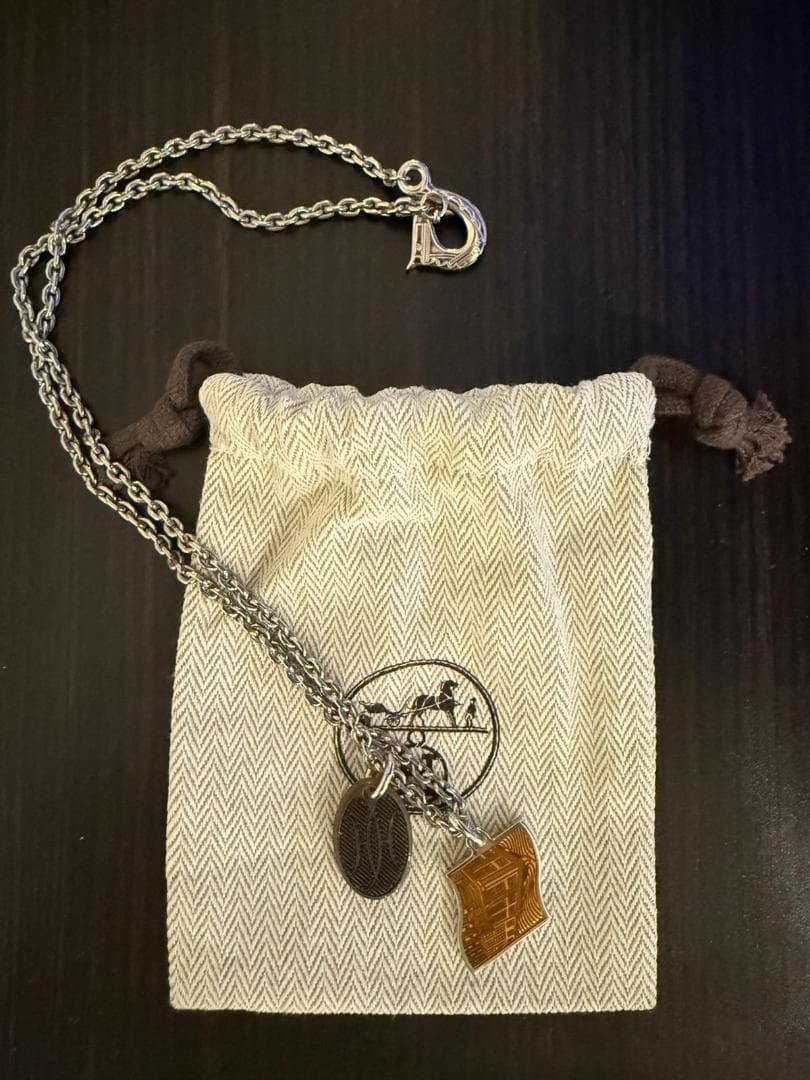 【新品】HERMÈS パレード ネックレス 保存袋付