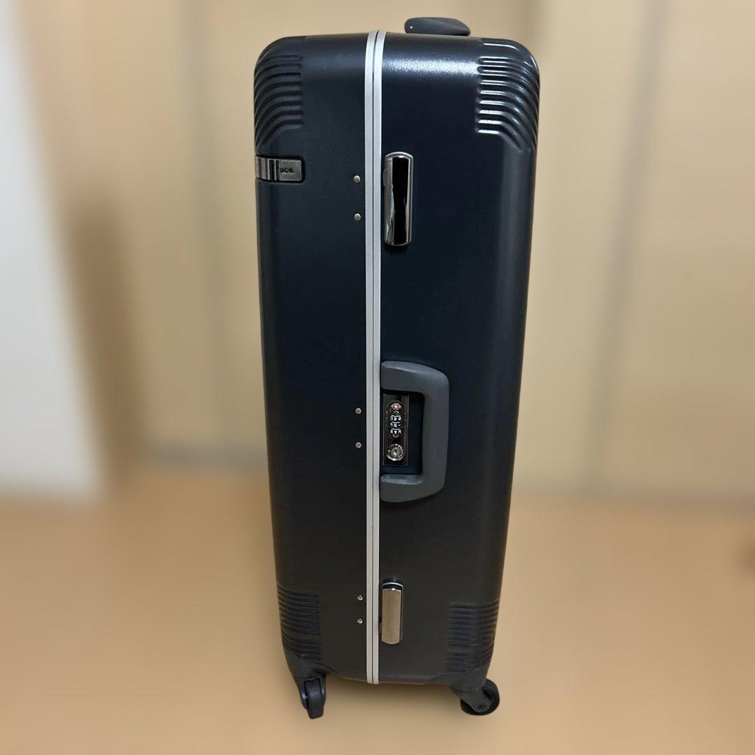 ACE スーツケース 75~89L ネイビー TSAロック