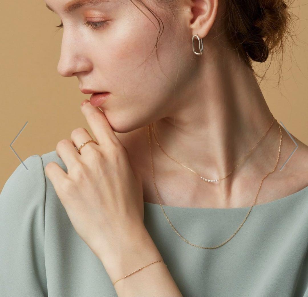 k10ダイヤモンドブレスレット　アガット