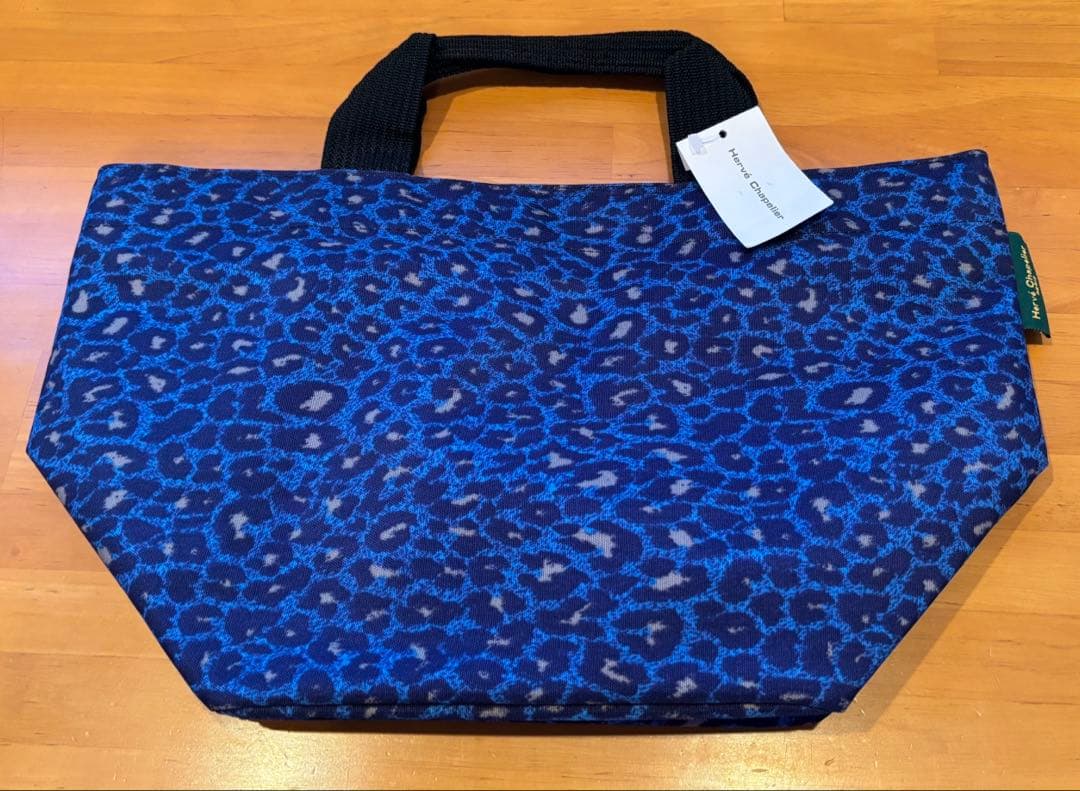 新品 エルベシャプリエ 1027F ナイロン舟型トートM パンサー ブルー