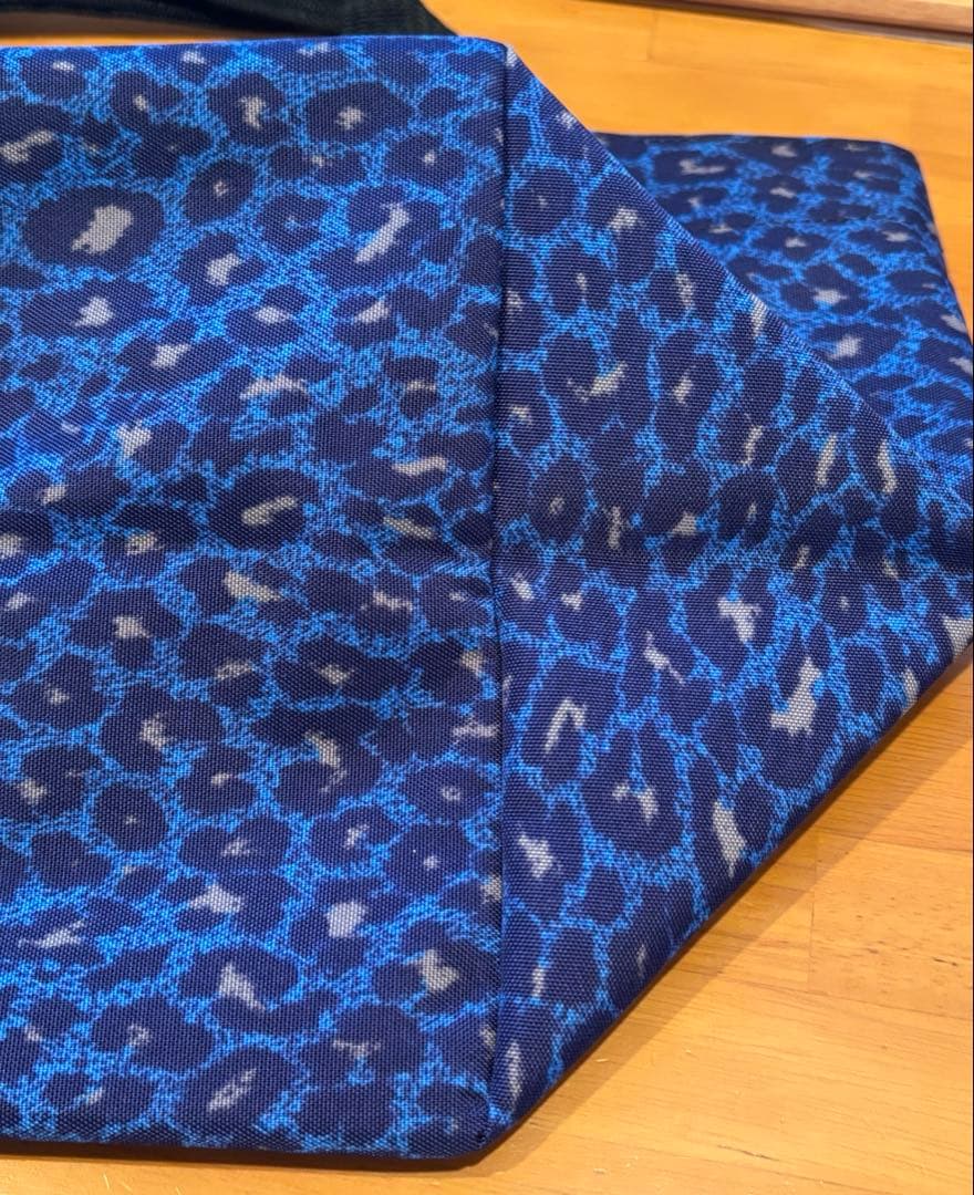 新品 エルベシャプリエ 1027F ナイロン舟型トートM パンサー ブルー