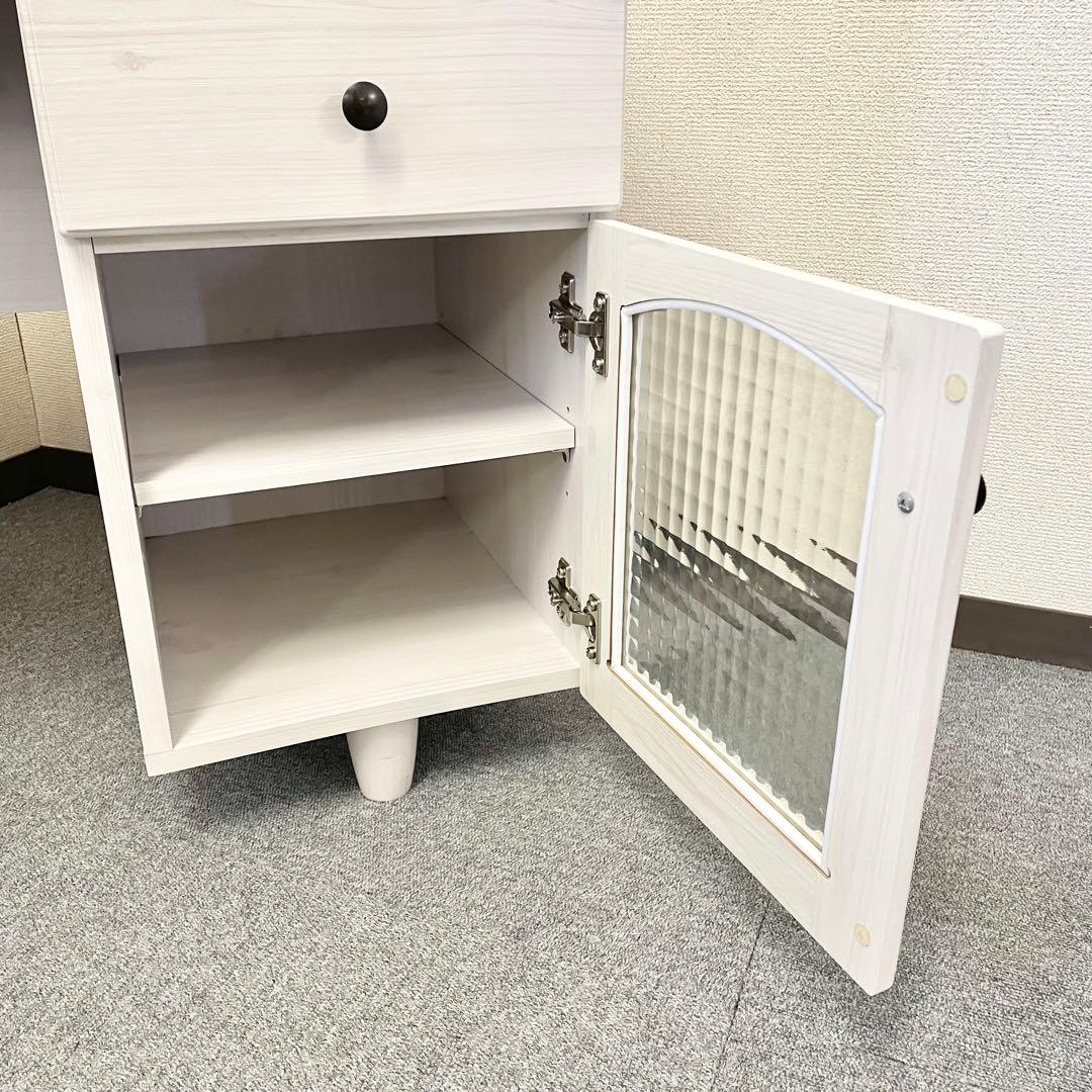 【良品】ニトリ　デスクドレッサーフローリオ7080D ※スツール別売り F