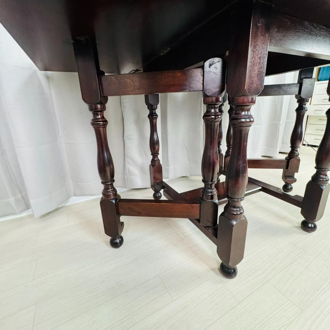 ヴィンテージ　松本民芸　バタフライテーブル　折りたたみテーブル　ダイニング