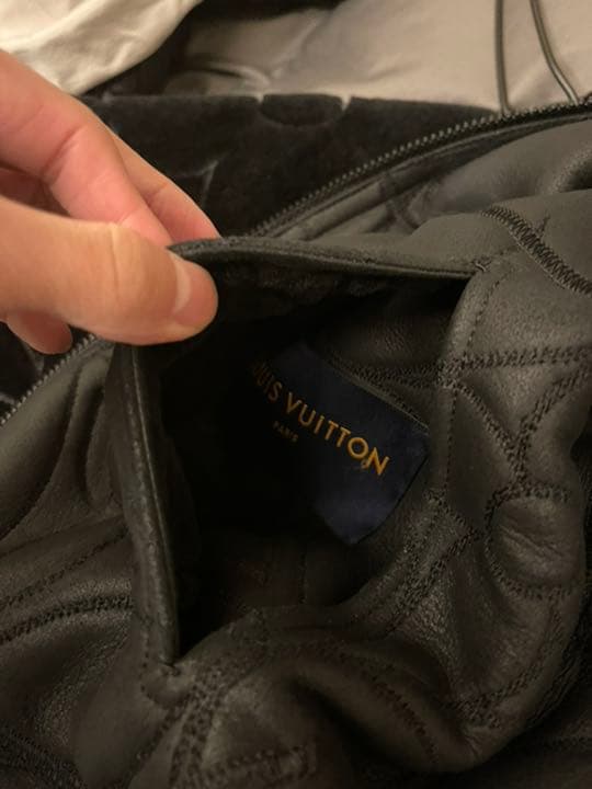 【美品】LOUIS VUITTON リバーシブル レザー　ジャケット